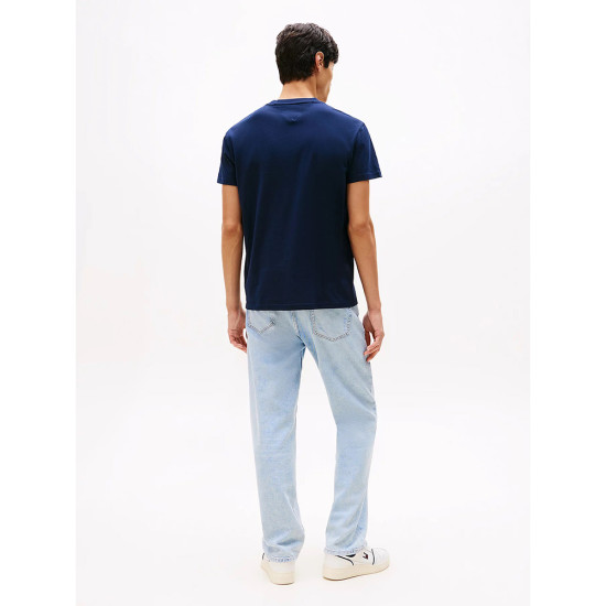 Tommy Hilfiger Ανδρική κοντομάνικη μπλούζα Logo Jersey Crew Neck T-Shirt